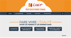 Desktop Screenshot of corif.fr